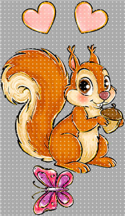 Keychain sticker-Y 1007